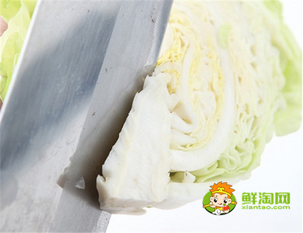 包萊怎么切塊圖解，包菜怎么切方便穿串