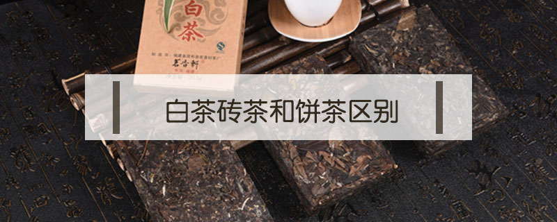 白茶磚茶和餅茶區別
