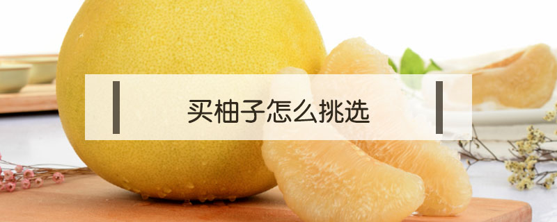 買柚子怎么挑選
