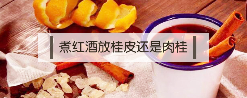 煮紅酒放桂皮還是肉桂