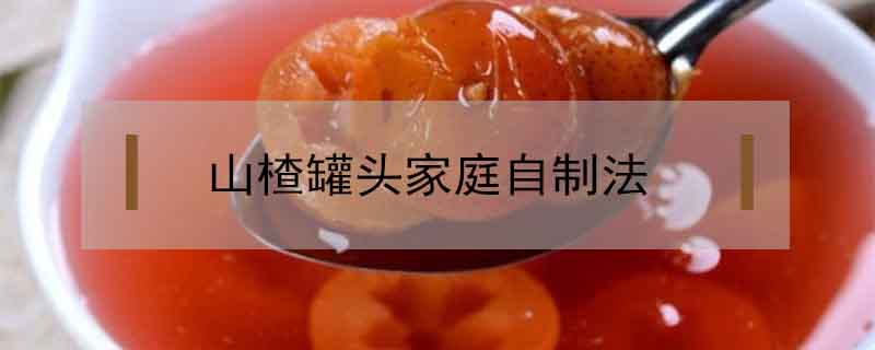 山楂罐頭家庭自制法