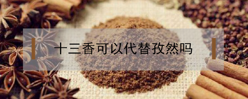 十三香可以代替孜然嗎