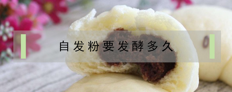 自發(fā)粉要發(fā)酵多久