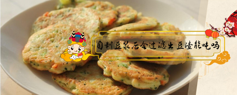 自制豆?jié){后會(huì)過濾出豆渣能吃嗎