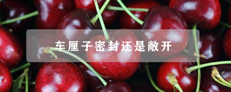 車?yán)遄用芊膺€是敞開